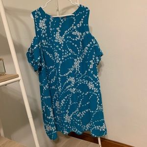 Cold shoulder dress